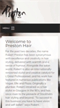 Mobile Screenshot of prestonhair.com